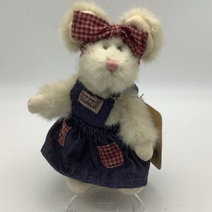 Boyd’s Bears Plush Mouse “Cottage McNibble”